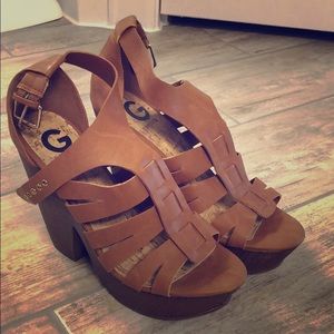 G By Guess Sandal Heels